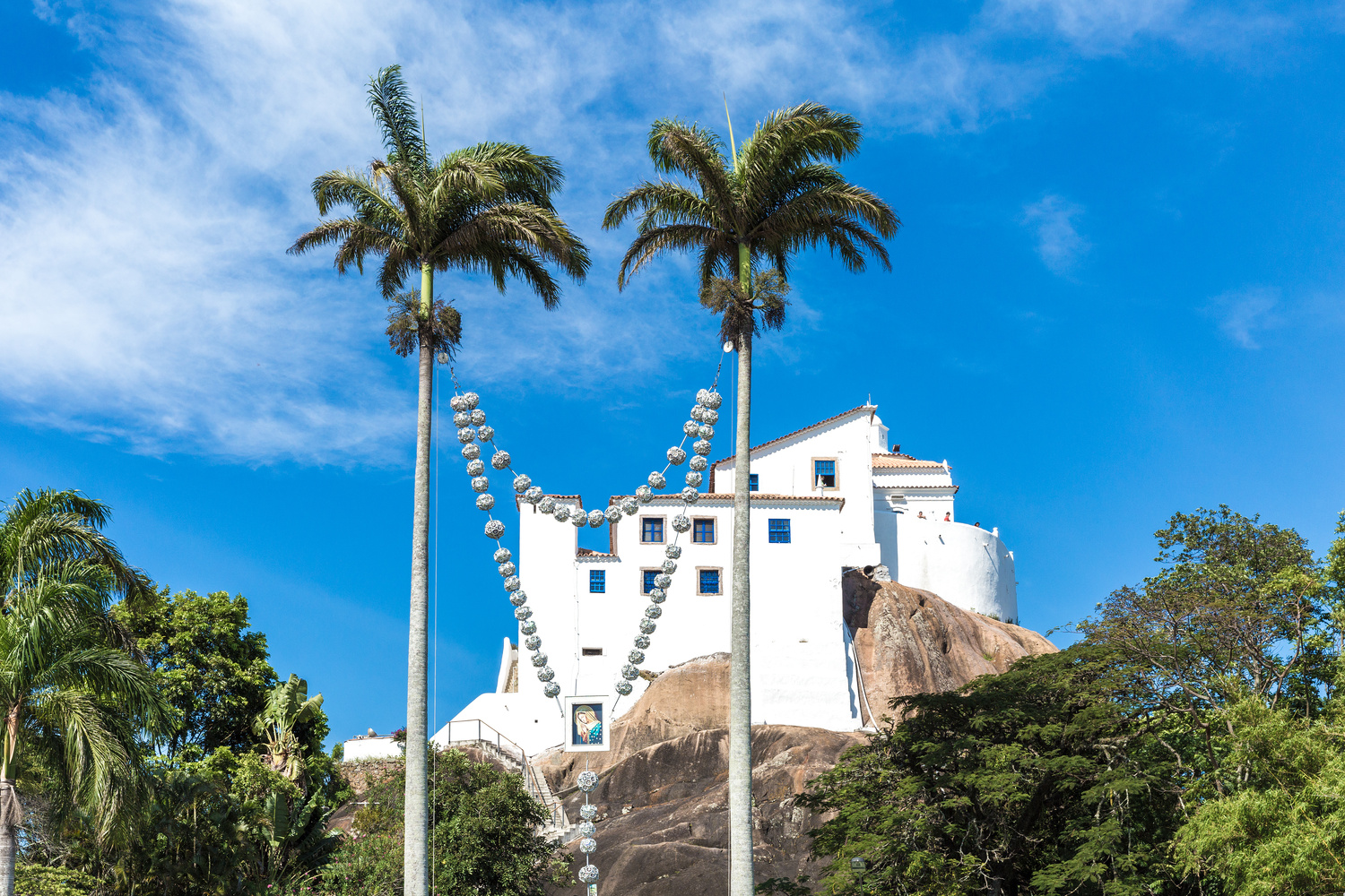 Penha Convent in Vitoria, Espirito Santo, Brazil