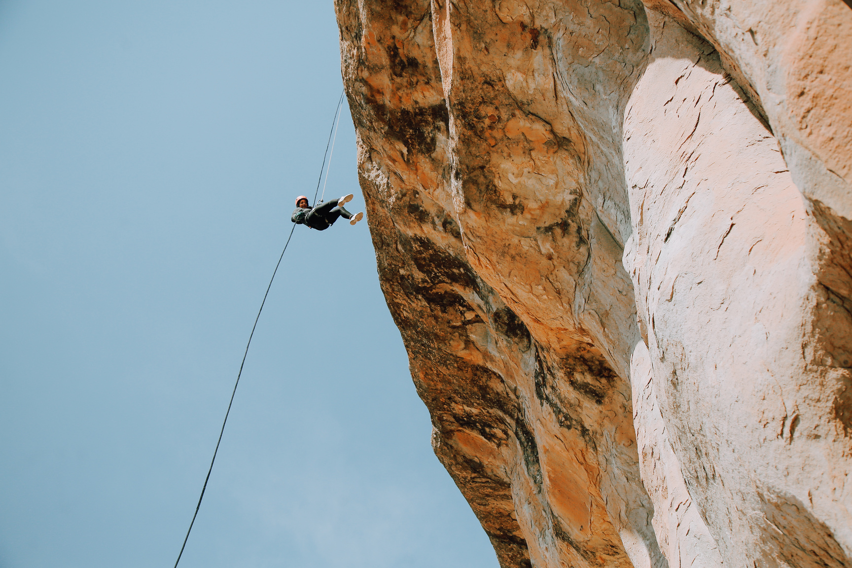 Abseiling, Clarens, South Africa